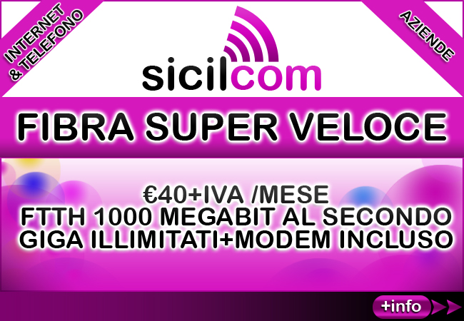 fibra PACCHETTI INTERNET TELEFONO AZIENDE